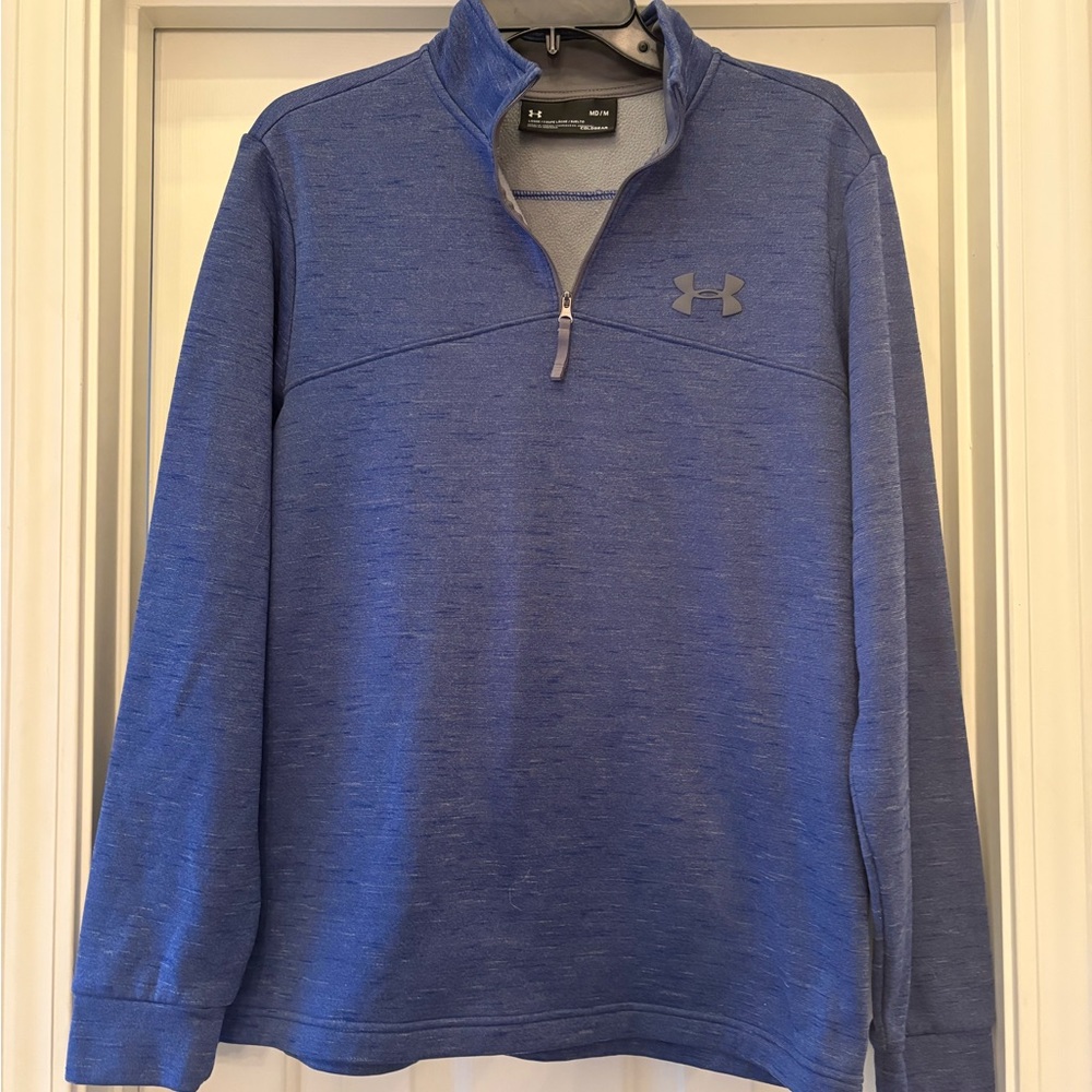 Under Armour Heathered Blue Performance Pullover